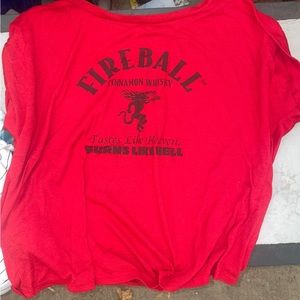 Fireball Red Tee